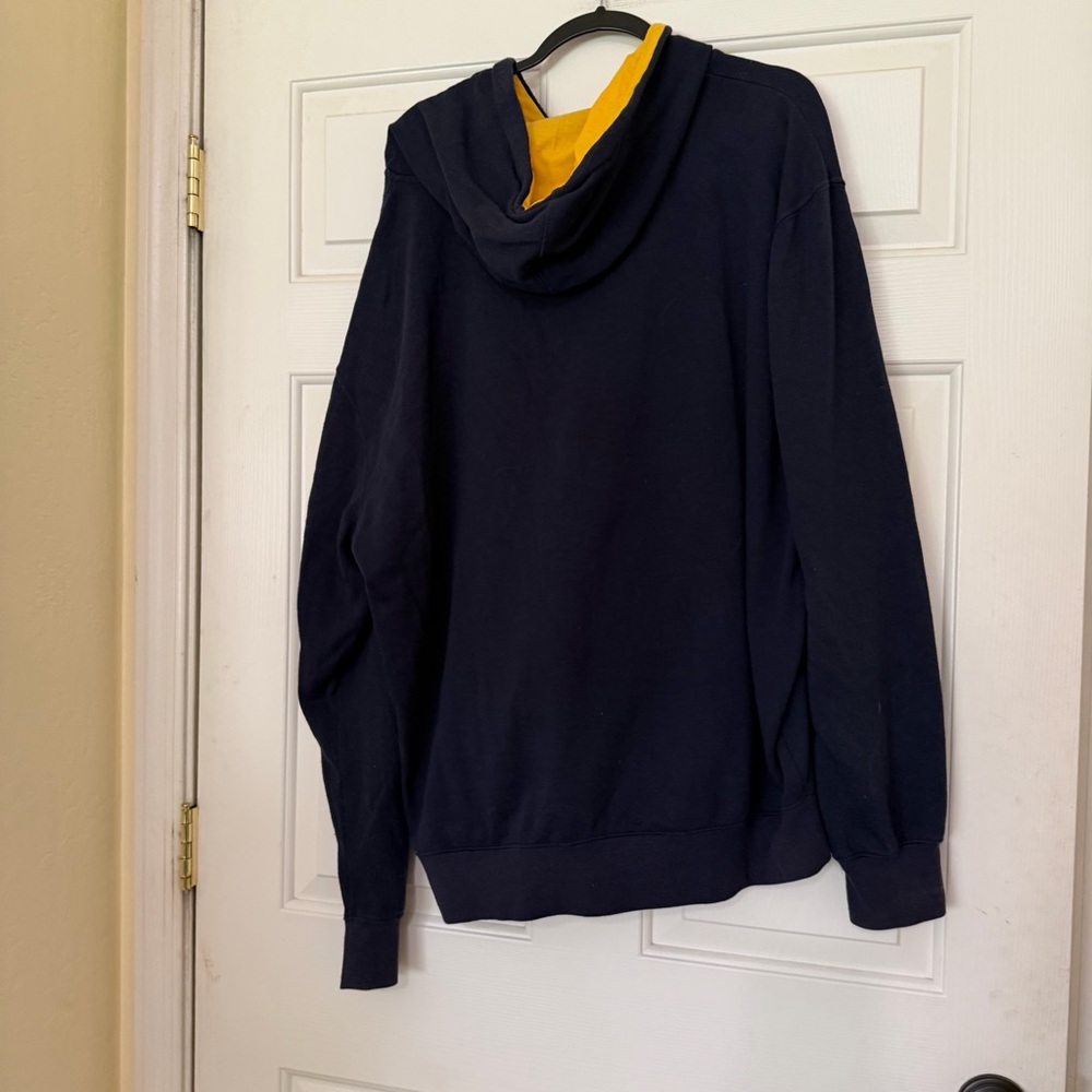 University of California Berkeley Hoodie Navy Hooded Sweatshirt Jacket XXL Cal - Picture 6 of 8